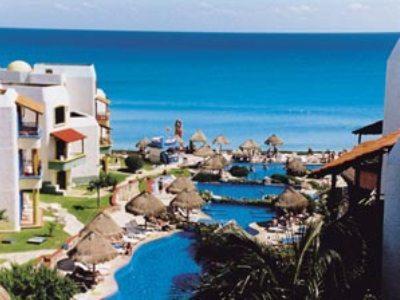 El Pueblito Beach Hotel Cancún Exterior foto