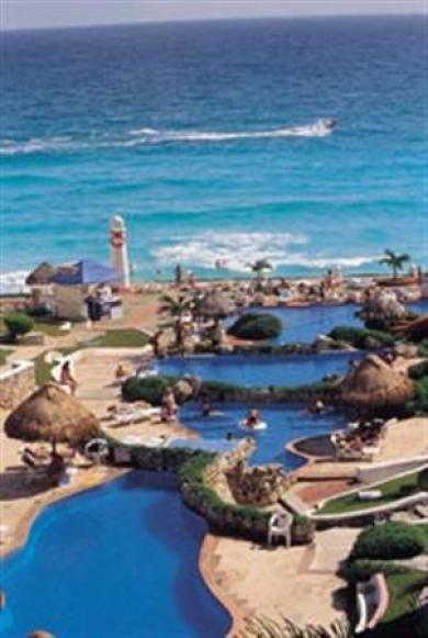 El Pueblito Beach Hotel Cancún Exterior foto